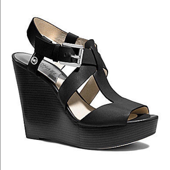 MICHAEL Michael Kors Shoes - Michael Kors Izzy Wedge
